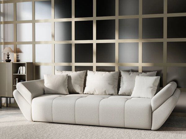 Canapea extensibilă dumonde cu ladă de depozitare Berlin Enjoy Bej 250x100 cm