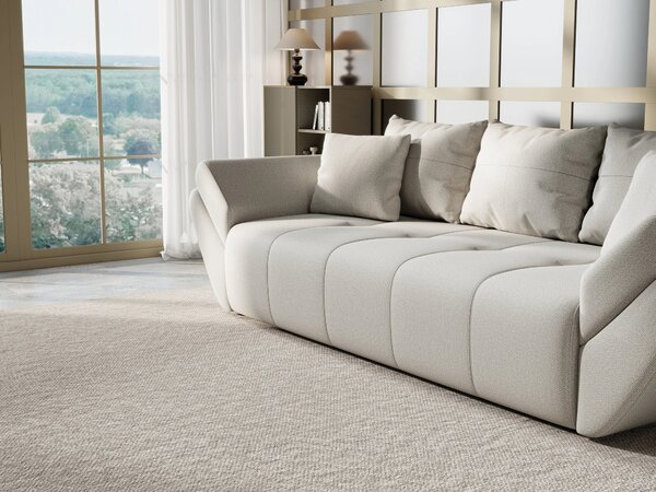 Canapea extensibilă dumonde cu ladă de depozitare Berlin Enjoy Bej 250x100 cm