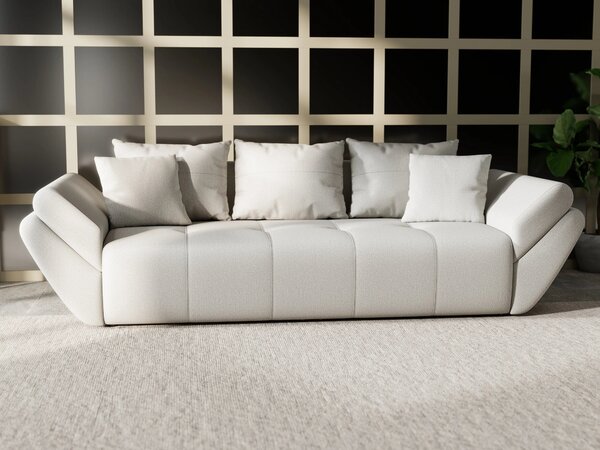 Canapea extensibilă dumonde cu ladă de depozitare Berlin Enjoy Bej 250x100 cm