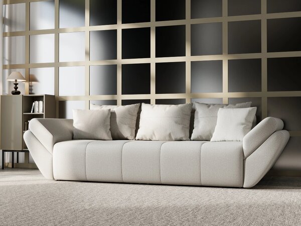 Canapea extensibilă dumonde cu ladă de depozitare Berlin Enjoy Bej 250x100 cm