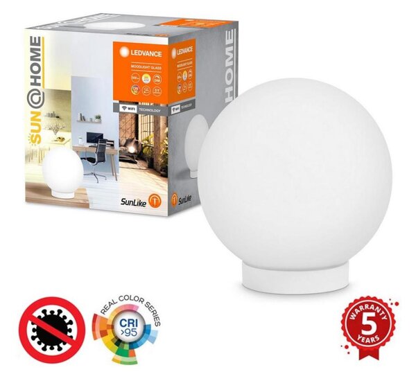 Lampă LED dimabilă SUN@HOME LED/8,5W/230V 2200-5000K CRI 95 Wi-Fi Ledvance