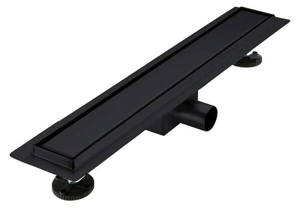 Rigola De Dus ZenFlow MB2 550mm,Faiantabila, Otel Inoxidabil, Negru Mat