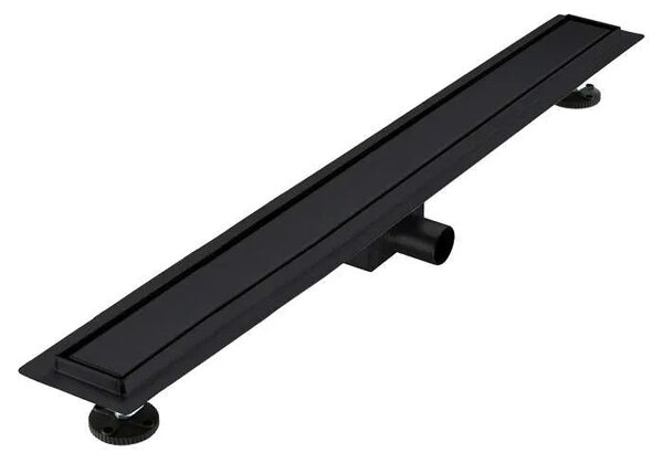 Rigola De Dus ZenFlow MB2 850mm, Faiantabila, Otel Inoxidabil, Negru Mat