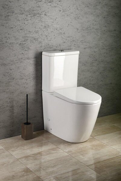 Sapho Perie de toaletă verticală Gedy - DAFNE, bambus, SAPHO3933