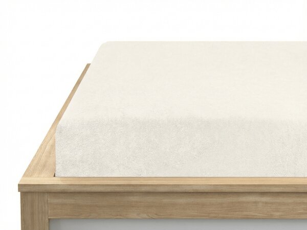 Cearsaf Frote EXCLUSIVE crem deschis 90 x 200 cm