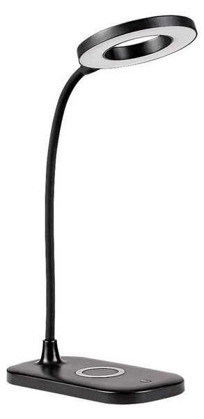 Rabalux 74013 - Lampă de birou LED tactilă HARDIN, dimabilă, 5W, neagră