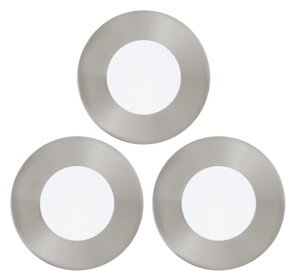 Eglo 94734 - Set de 3 spoturi LED încastrate FUEVA, 2,7 W / 230 V