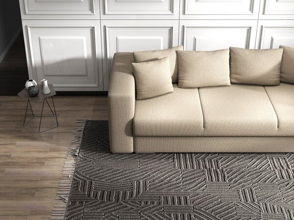 Canapea extensibilă dumonde cu ladă de depozitare Gloria Enjoy Camel 240x100 cm
