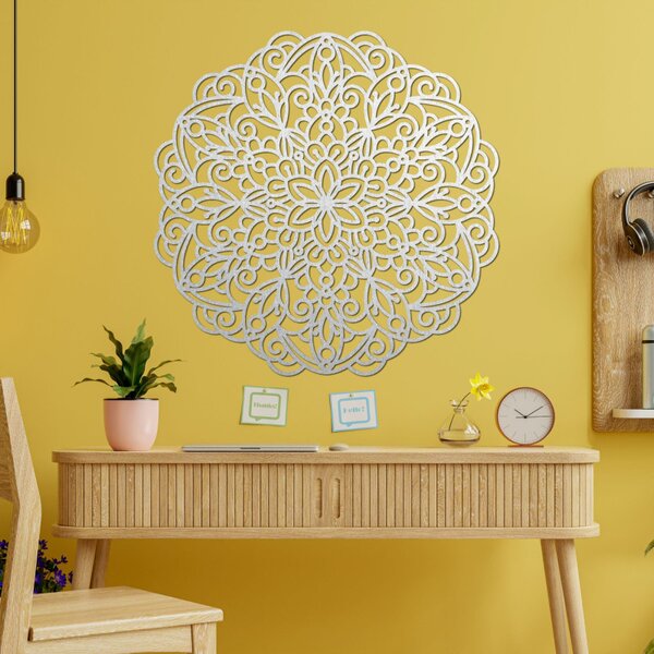 Mandala din lemn, pictură murală | TERRONY