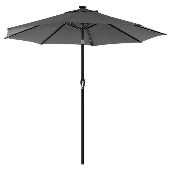 Umbrela de terasa Songmics Gri 300x300x240 cm
