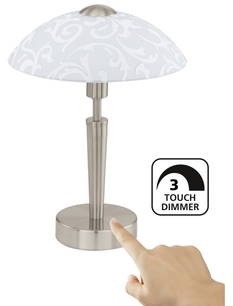 EGLO 91238 - Lampa de masa SOLO 1 1xE14/60W/230V