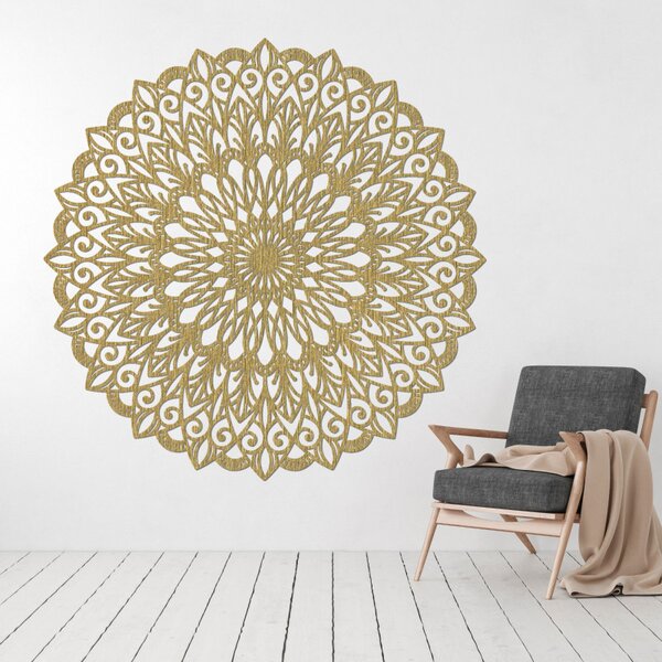 Mandala din lemn pe perete – Decorațiune elegantă pentru casa ta | PROKA