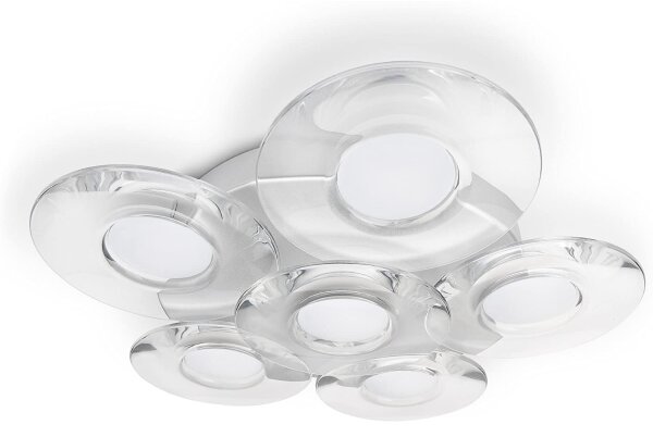 Plafonieră LED Philips 40970/48/16 VAGA 6xHighPower LED/2.5W/230V