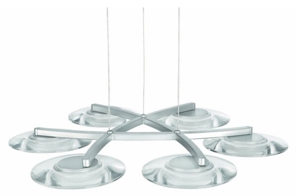 Corp de iluminat suspendat LED Philips 40972/48/16 VAGA 6xHighPower LED/2,5W/230V