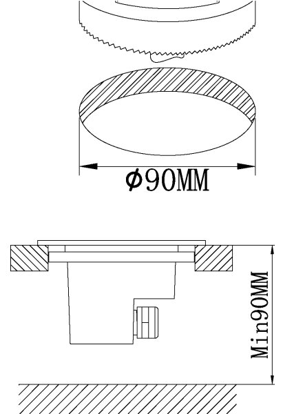 Corp de iluminat LED pentru căi de acces Eglo 93482 LAMEDO LED/2,5W/230V IP65