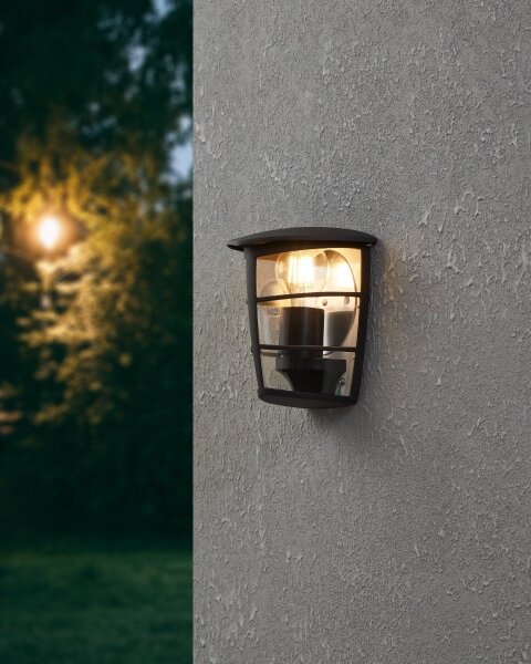 Eglo 93407 - Aplică perete exterior ALORIA 1xE27/60W/230V