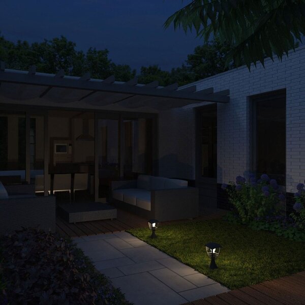 Philips 15382/30/16 - Lampa gradina MYGARDEN CREEK 1xE27/60W/230V