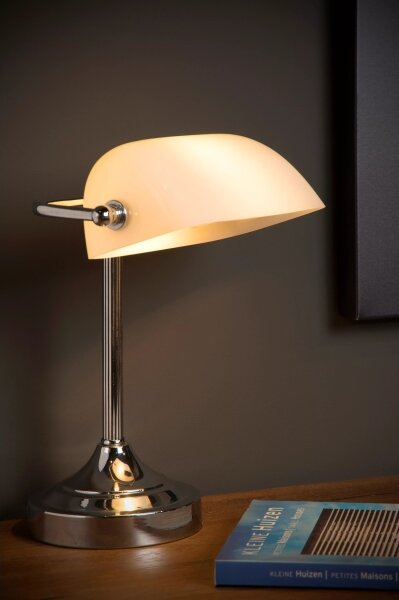 Lucide 17504/01/11 - Lampa de masa BANKER 1xE14/40W/230V