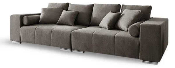 Canapea extensibilă dumonde cu ladă de depozitare Marbela Enjoy Kaki XXL 295x120 cm