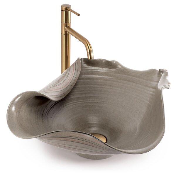 Lavoar ceramic pentru blat REA HM-17 Handmade ART