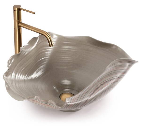 Lavoar ceramic pentru blat REA HM-17 Handmade ART