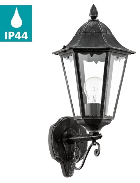 Eglo 93457 - Aplica de perete exterior NAVEDO 1xE27/60W/230V IP44