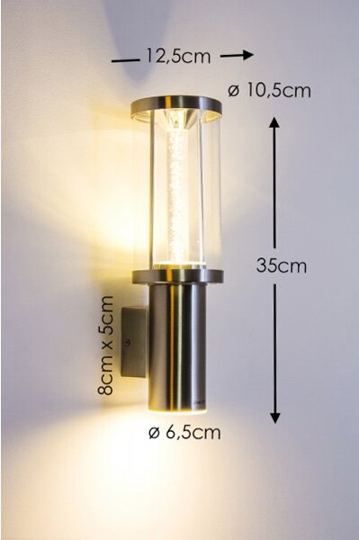 Eglo 94127 - Corp de iluminat LED exteriorTRONO STICK 1xGU10/3W + LED/3,7W