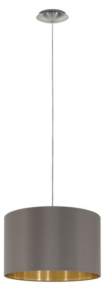 Lustră pe cablu Eglo 55269 MASERLO 1xE27/60W/230V maro