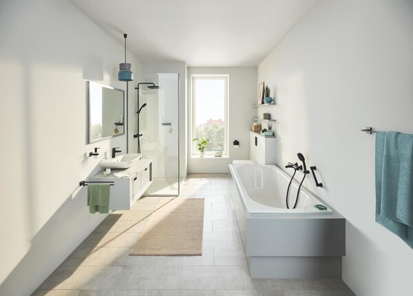 Grohe Start Cube suport prosop negru 409762430