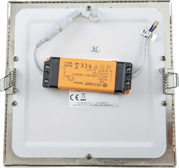 LED plafonieră baie VEGA LED/18W/230V 3800K 22,5 cm IP44