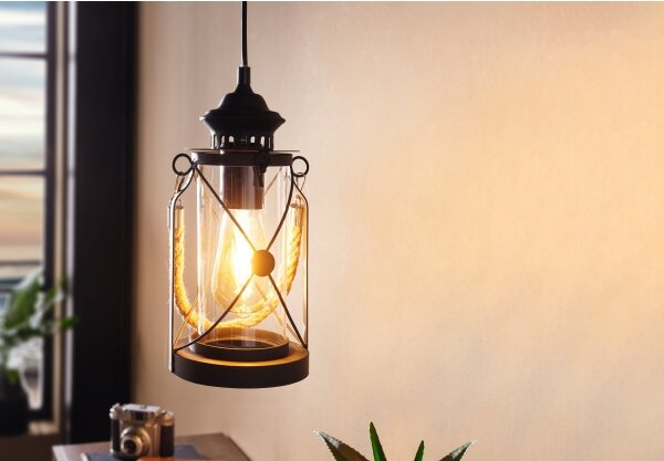 Eglo 49213 - Lustra BRADFORD 1xE27/60W/230V