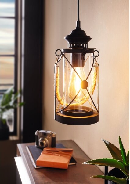 Eglo 49213 - Lustra BRADFORD 1xE27/60W/230V