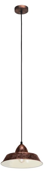 Eglo 49243 - Lustra AUCK lant 1xE27/60W/230V