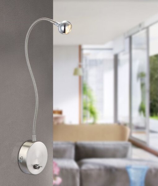 Globo 24109W - Lampă LED flexibilă SERPENT LED/3W/230V