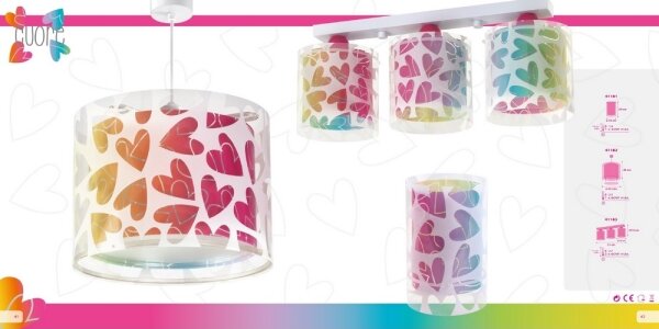 Dalber 41181 - Lampă de birou CUORE 1xE14/40W/230V