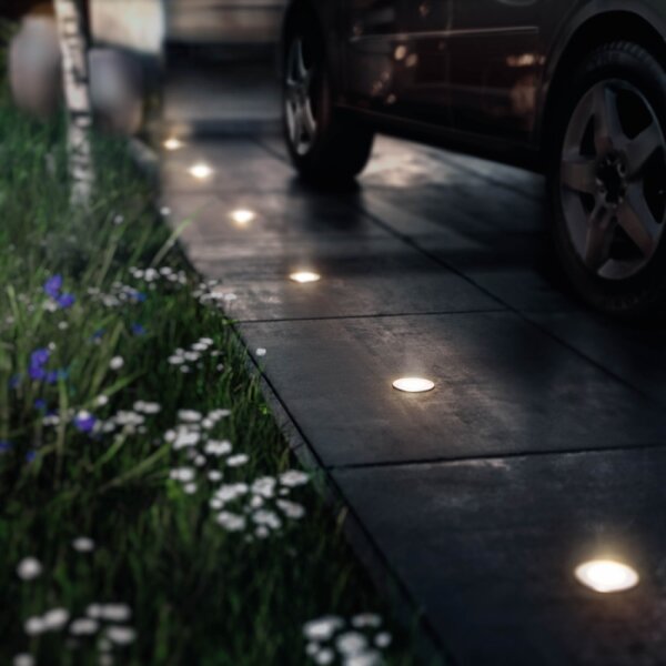 Philips 17306/47/16 - Corp de iluminat exterior pentru acces auto, LED, 3W, 230V