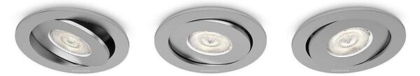 SET 3x corp de iluminat LED încastrat Philips 59183/48/16 ASTEROPE LED/4,5W/230V
