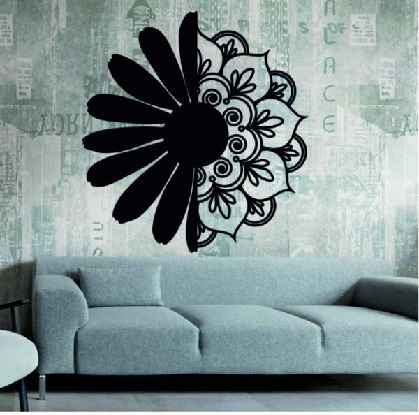 Pictură murală floare - MARGARET