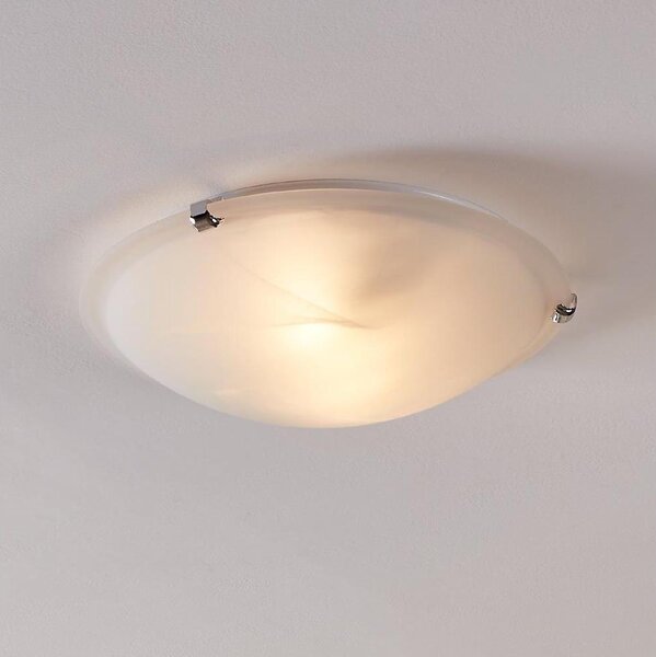 Eglo 7184 - Plafonier SALOME, 2 x soclu E27, max. 25 W, 230 V, sticlă alabastră