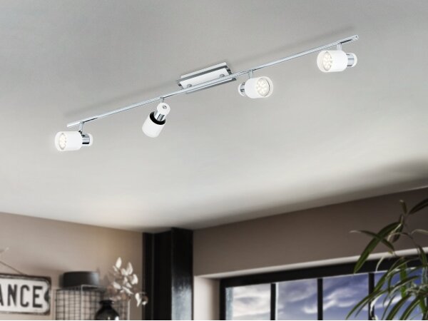 Spot LED Eglo 92087 DAVIDA 4xGU10-LED/5W/230V