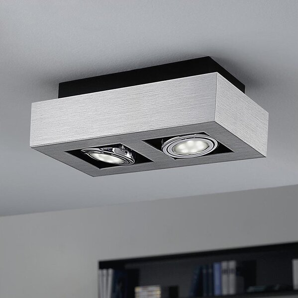 Plafonieră LED Eglo 91353 LOKE 1 2xGU10-LED/5W/230V