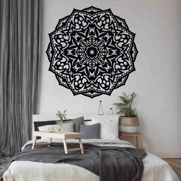 Mandala din lemn pe perete - CIRCEL