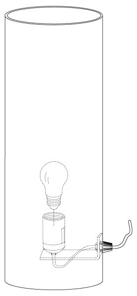 Lampă de masă Eglo 92743 RIVATO 1xE27/60W/230V