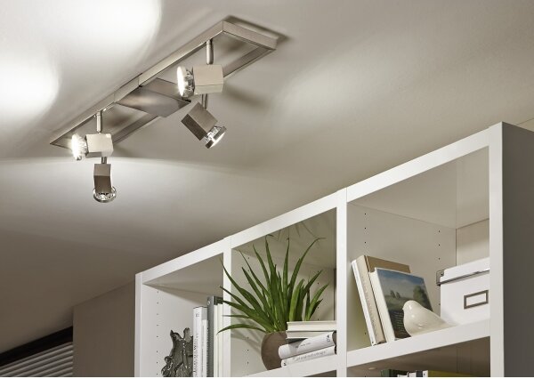 Spot LED Eglo 93678 ZERACO 4xGU10/5W/230V