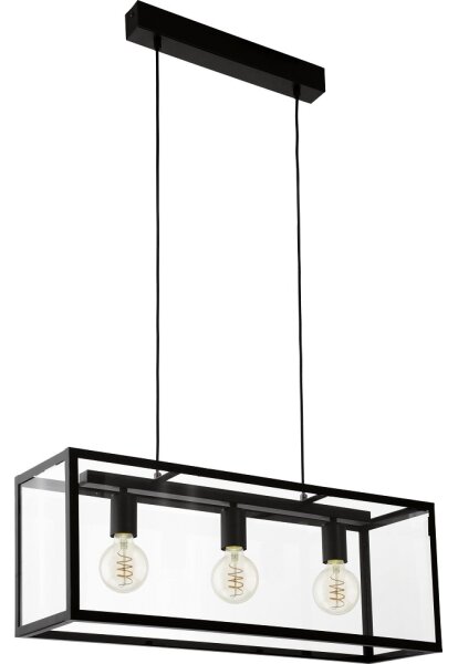 Lustră Eglo 49393 CHARTERHOUSE 3xE27/60W/230V