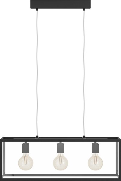 Lustră Eglo 49393 CHARTERHOUSE 3xE27/60W/230V