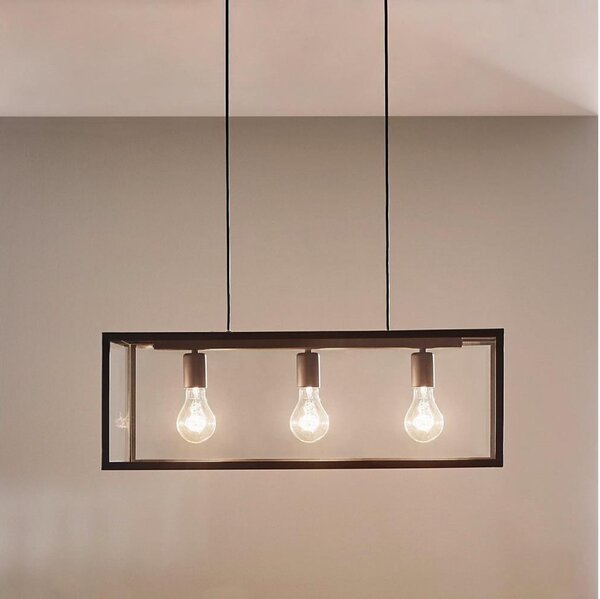 Lustră Eglo 49393 CHARTERHOUSE 3xE27/60W/230V
