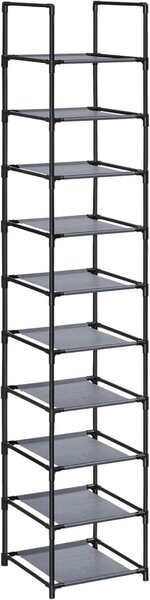 Pantofar modular Gri Songmics 33x33x173 cm
