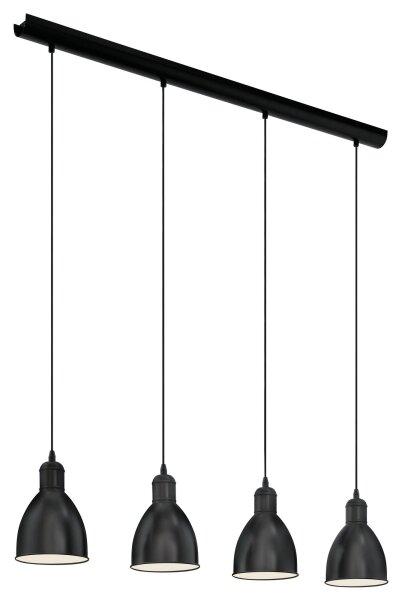 Lustră Eglo 49466 PRIDDY 4xE27/60W/230V