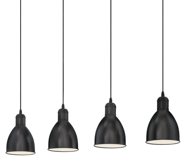 Lustră Eglo 49466 PRIDDY 4xE27/60W/230V